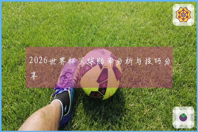 2026世界杯买球赔率分析与技巧分享